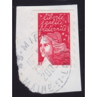 FRANCE Marianne(1997) NVI Sc#2835A USED on Piece @E3504