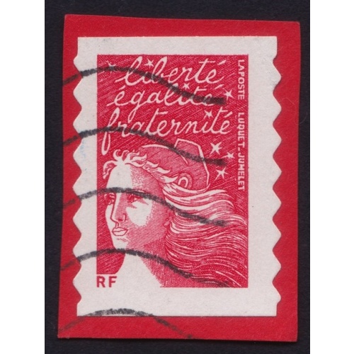 FRANCE Marianne(1997) NVI Sc#2835A USED on Piece @E3508