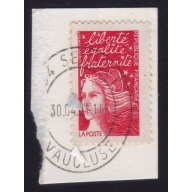 FRANCE Marianne(1997) NVI Sc#2595 USED on Piece @E3511