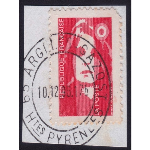 FRANCE Marianne(1990) NVI Sc#2340 USED on Piece @E727