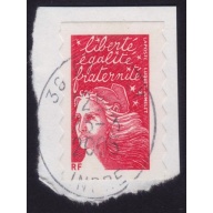 FRANCE Marianne(1997) NVI Sc#2835A USED on Piece @E732