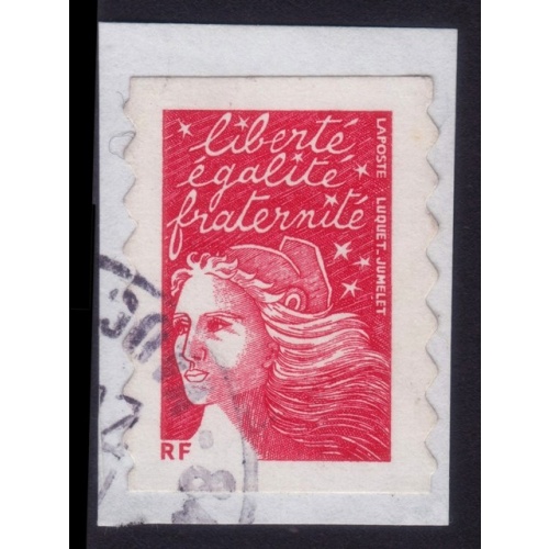 FRANCE Marianne(1997) NVI Sc#2835A USED on Piece @E786