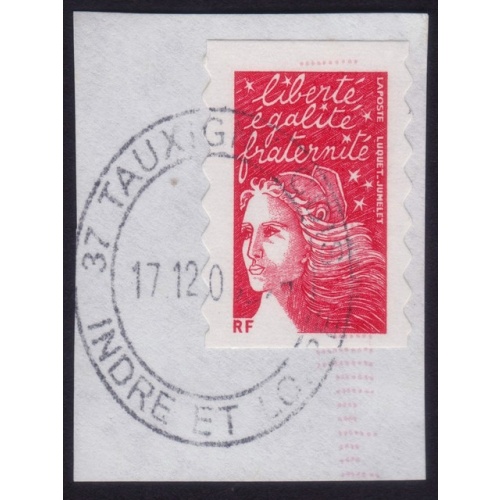 FRANCE Marianne(1997) NVI Sc#2835A USED on Piece @E806