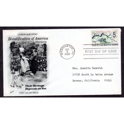 FDC, First Day of issue Cover. Scott # 1318. Fleetwood cachet