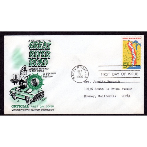 FDC, First Day of issue Cover. Scott # 1319. Fleetwood cachet
