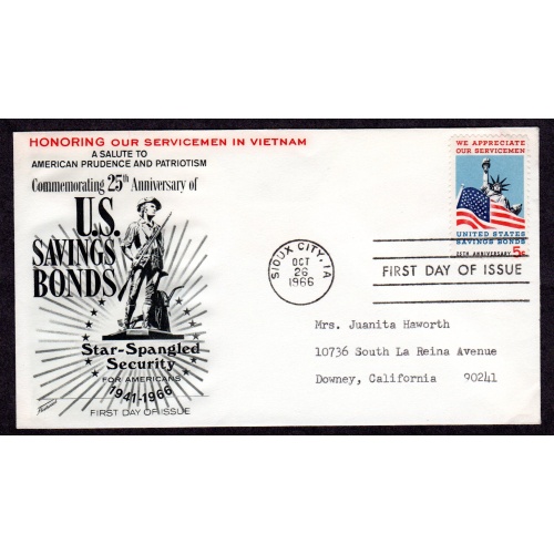 FDC, First Day of issue Cover. Scott # 1320. Fleetwood cachet