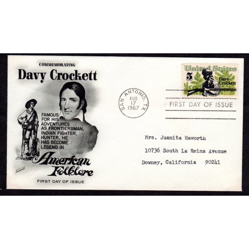 FDC, First Day of issue Cover. Scott # 1330. Fleetwood cachet
