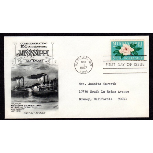 FDC, First Day of issue Cover. Scott # 1337. Fleetwood cachet