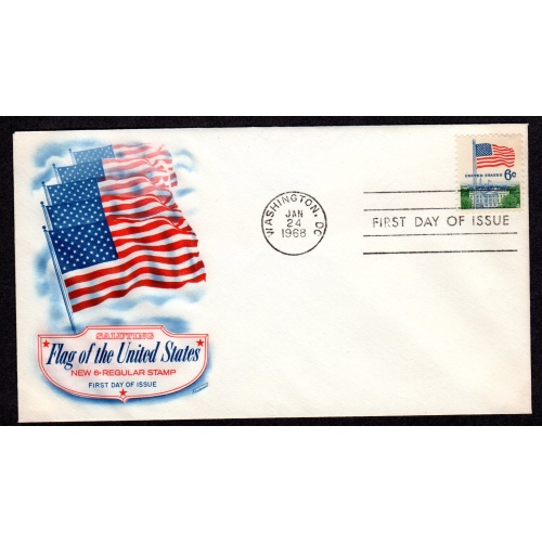 FDC, First Day of issue Cover. Scott # 1338. Fleetwood cachet