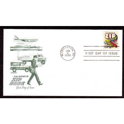 Scott # 1511. FDC (First Day of issue Cover), Artmaster. Lot 220336