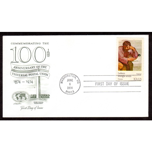 Scott # 1530. FDC (First Day of issue Cover), Artmaster. Lot 220336