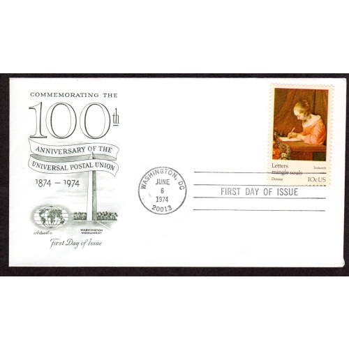 Scott # 1534. FDC (First Day of issue Cover), Artmaster. Lot 220336