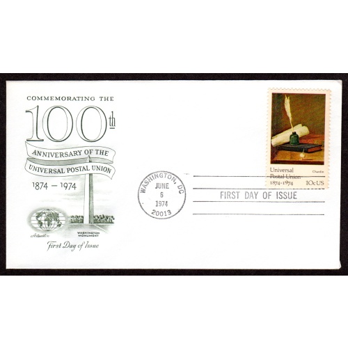 Scott # 1535. FDC (First Day of issue Cover), Artmaster. Lot 220336