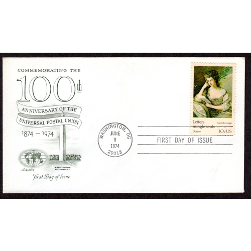 Scott # 1536. FDC (First Day of issue Cover), Artmaster. Lot 220336