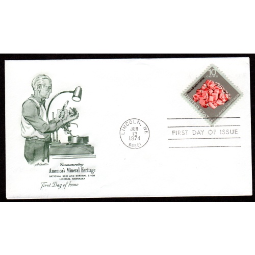 Scott # 1541. FDC (First Day of issue Cover), Artmaster. Lot 220336