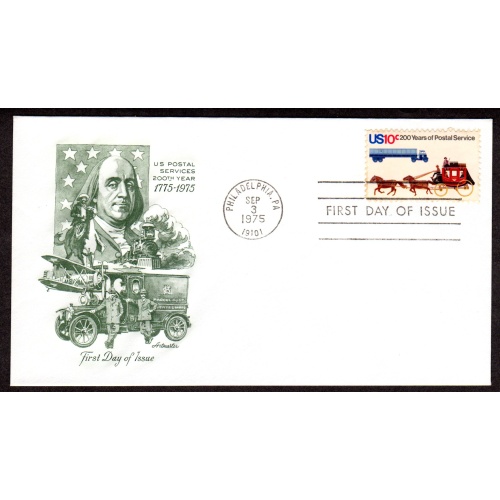 Scott # 1572. FDC (First Day of issue Cover), Artmaster. Lot 220336 -01