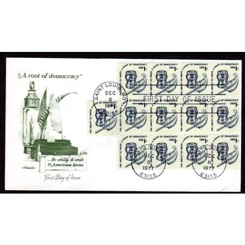 Scott # 1581. FDC (First Day of issue Cover), Artmaster. Lot 220336 -01