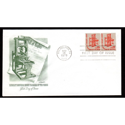 Scott # 1593. FDC (First Day of issue Cover), Artmaster. Lot 220336 -01