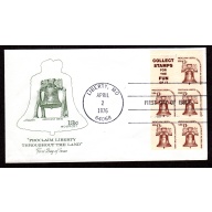 Scott # 1595d. FDC (First Day of issue Cover), Artmaster. Lot 220336 -01