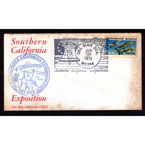 Southern California Exposition Cover. Scott # 1684.   Nice cachet