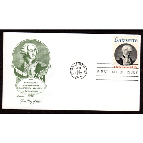 Scott # 1716. FDC (First Day of issue Cover), Artmaster. Lot 220319