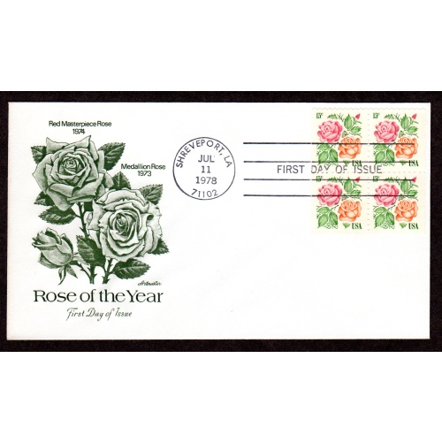 Scott # 1737a. FDC (First Day of issue Cover), Artmaster. Lot 220319