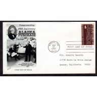 Airmail, FDC, First Day of issue Cover. Scott # C70. Fleetwood cachet