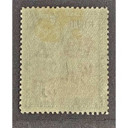 FIJI Sc #118, 1938, 1p KING GEORGE V & VILLAGE, MLH, XF-Sup 92