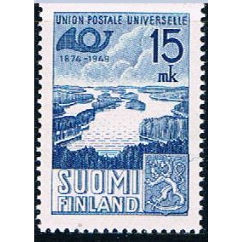 Finland 290 Unused Finnish Lake Country 1949 CV 1.60 (F0077)+
