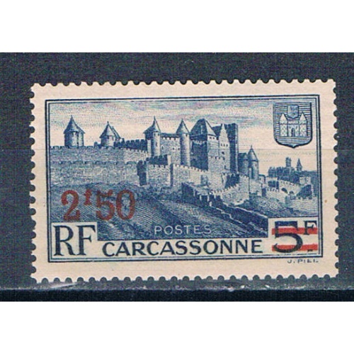 France 411 Unused Carcassonne op 1940  (F0199)+