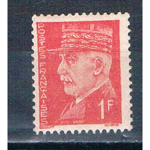 France 437 Unused Marshal Petain 1941  (F0180)+