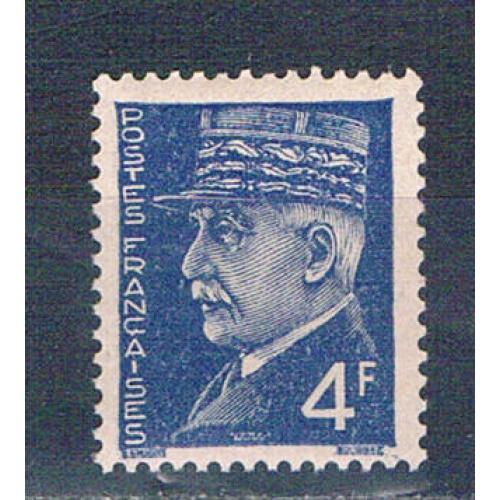 France 446 Unused Marshal Petain 1941  (F0183)+