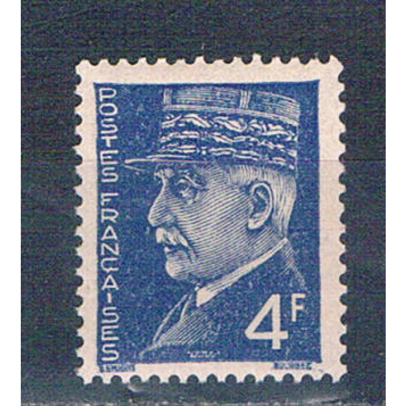 France 446 Unused Marshal Petain 1941  (F0183)+