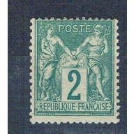 France 77 MLH Peace and Commerce 1876 CV 115.00 (F0209)