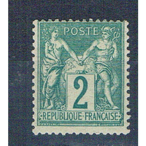 France 77 MLH Peace and Commerce 1876 CV 115.00 (F0209)