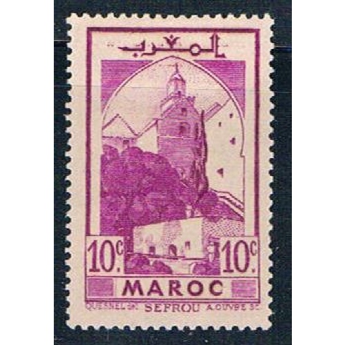 French Morocco 153 MLH Sefrou 1939 (F0134)+