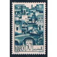 French Morocco 223 MLH The Terraces 1947 (F0138)+
