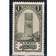 French Morocco 90 MLH Tower of Hassan 1923 (F0112)+