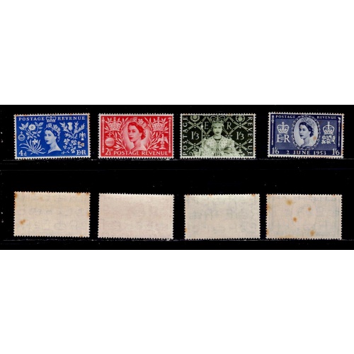 Great Britain Elizabeth 313-316 MNH