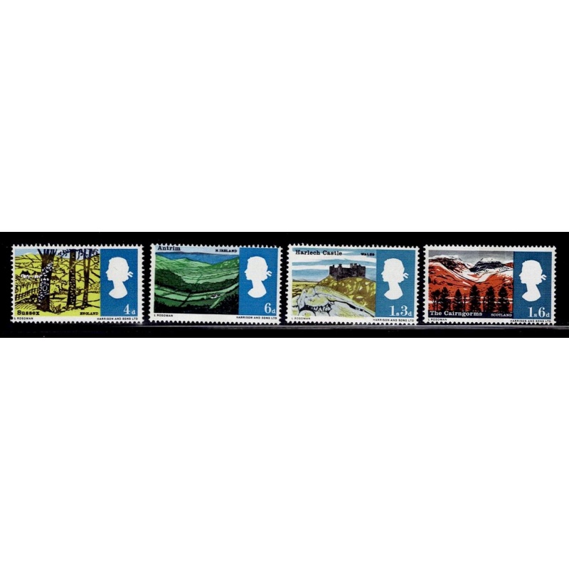 Great Britain 454-457 MH