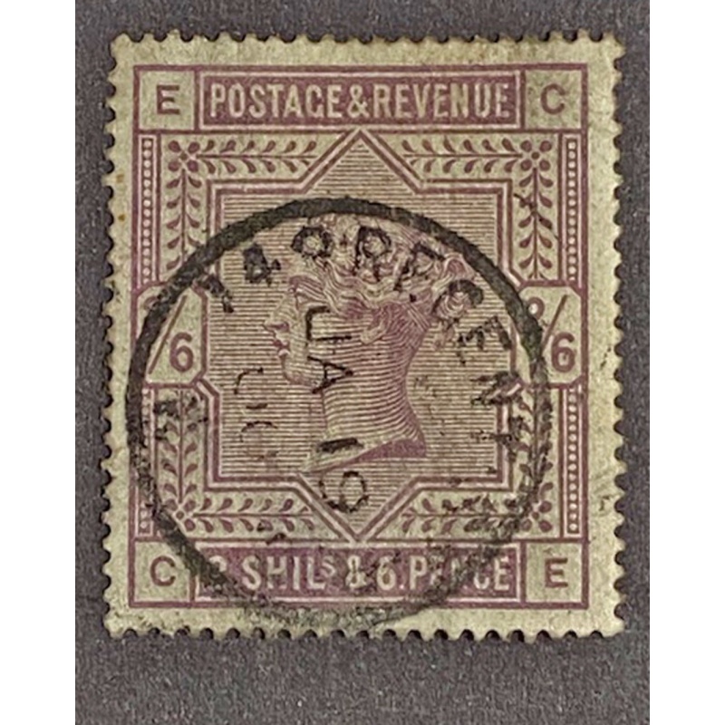 Great Britain Sc 96, SG 178, used. 1883 2sh6p Queen Victoria, XF