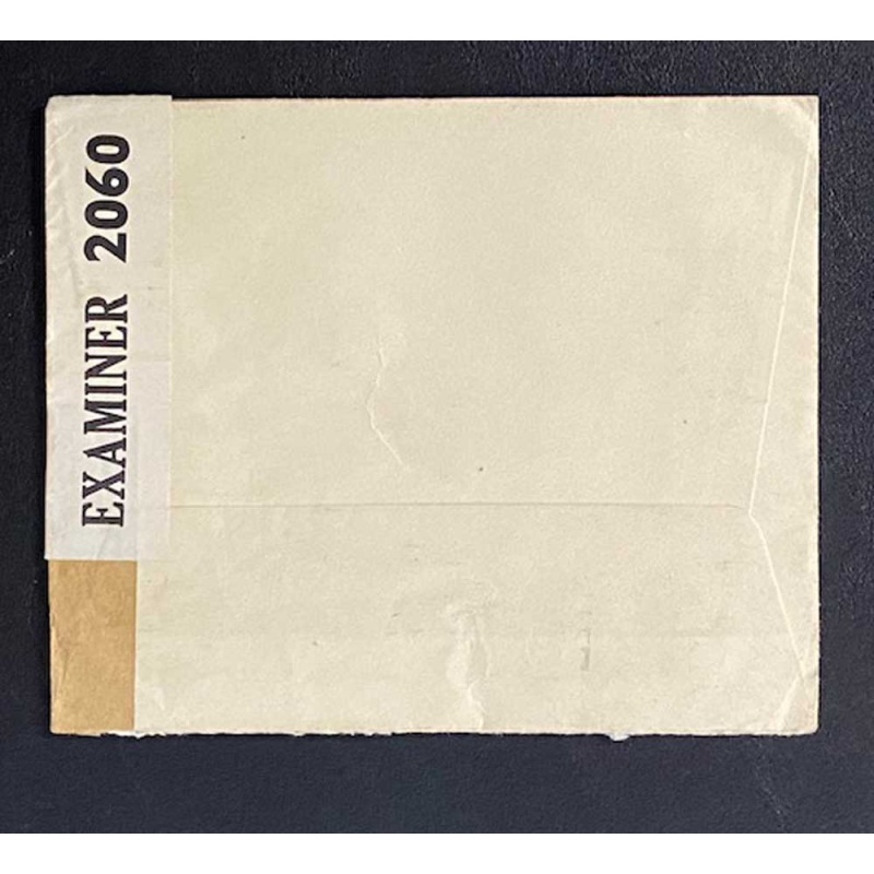 GB Postal History, Dr. W. Paton, London to Dr Shuster, NYC, 1942, censored