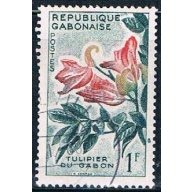Gabon 155 Used Tulip tree ll 1961 (G0294)+