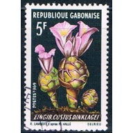 Gabon 246 Used African plant ll 1969 (G0321)+