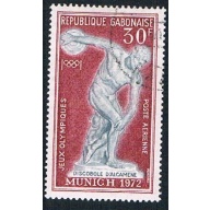 Gabon C129 Used Discobolus 1972 (BP2757)