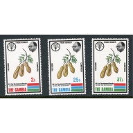 Gambia 284-286 MNH 1973