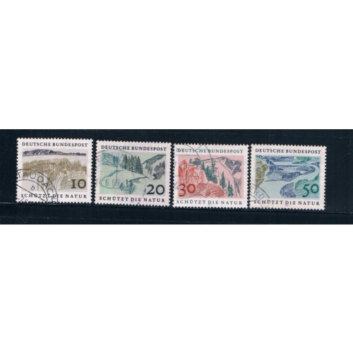 Germany 1000-03 Used set Nature Protection (GI0401P98)+