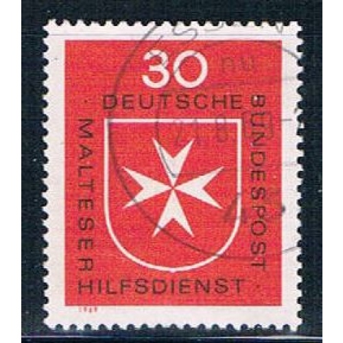 Germany 1006 Used Maltese Cross (GI0392P95)+