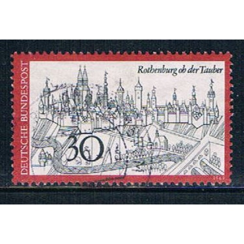 Germany 1010 Used Rothenburg (GI0391P94)+