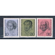 Germany 1014-16 Unused set Portraits 1970 CV 1.65 (G0727)